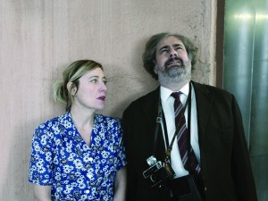 Valeria Bruni Tedeschi e Gustave Kervern in Asphalte