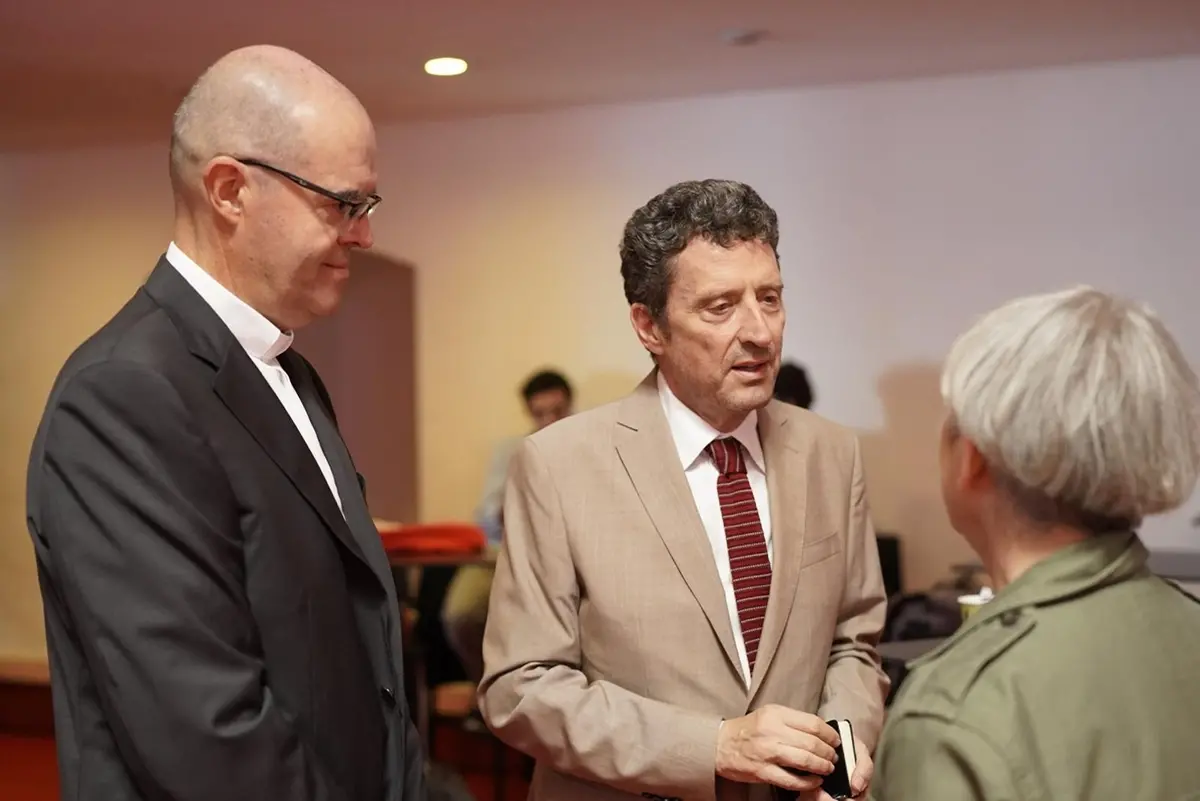 Davide Milani e Pietrangelo Buttafuoco