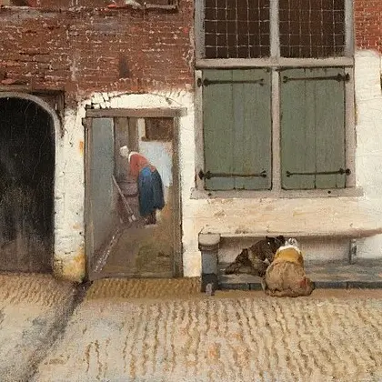Vermeer e quella stradina che non immagini
