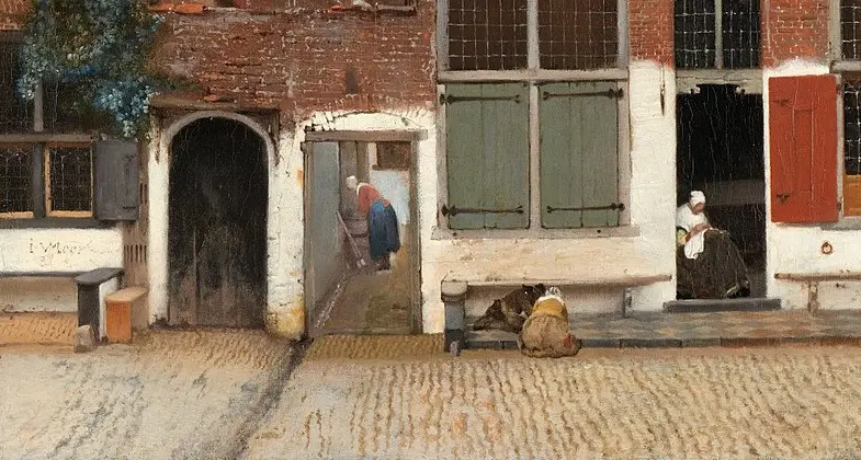 Vermeer e quella stradina che non immagini