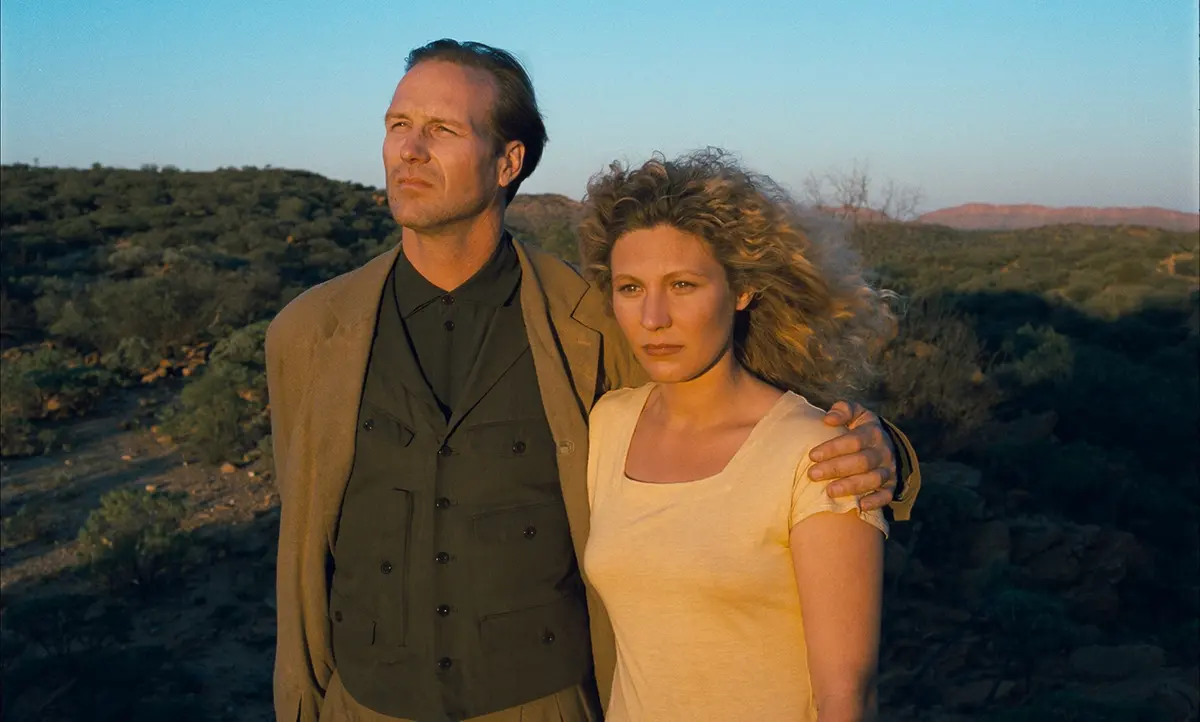William Hurt and Solveig Dommartin in Until the End of the World - Director's Cut by Wim Wenders © 1994 Road Movies – Argos Films Courtesy of Wim Wenders Stiftung – Argos Films