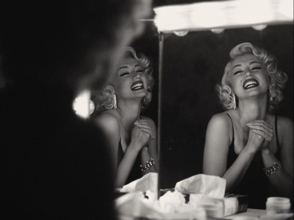Blonde.\\u00A0Ana de Armas as Marilyn Monroe. Cr. Netflix © 2022