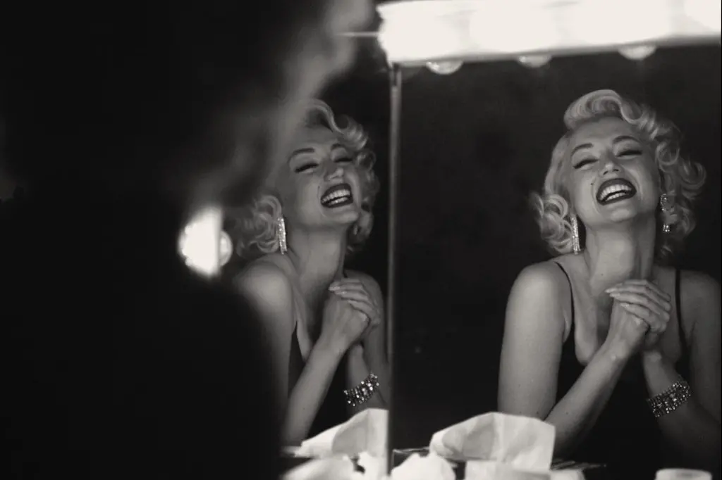 Blonde.\\u00A0Ana de Armas as Marilyn Monroe. Cr. Netflix \\u00A9 2022