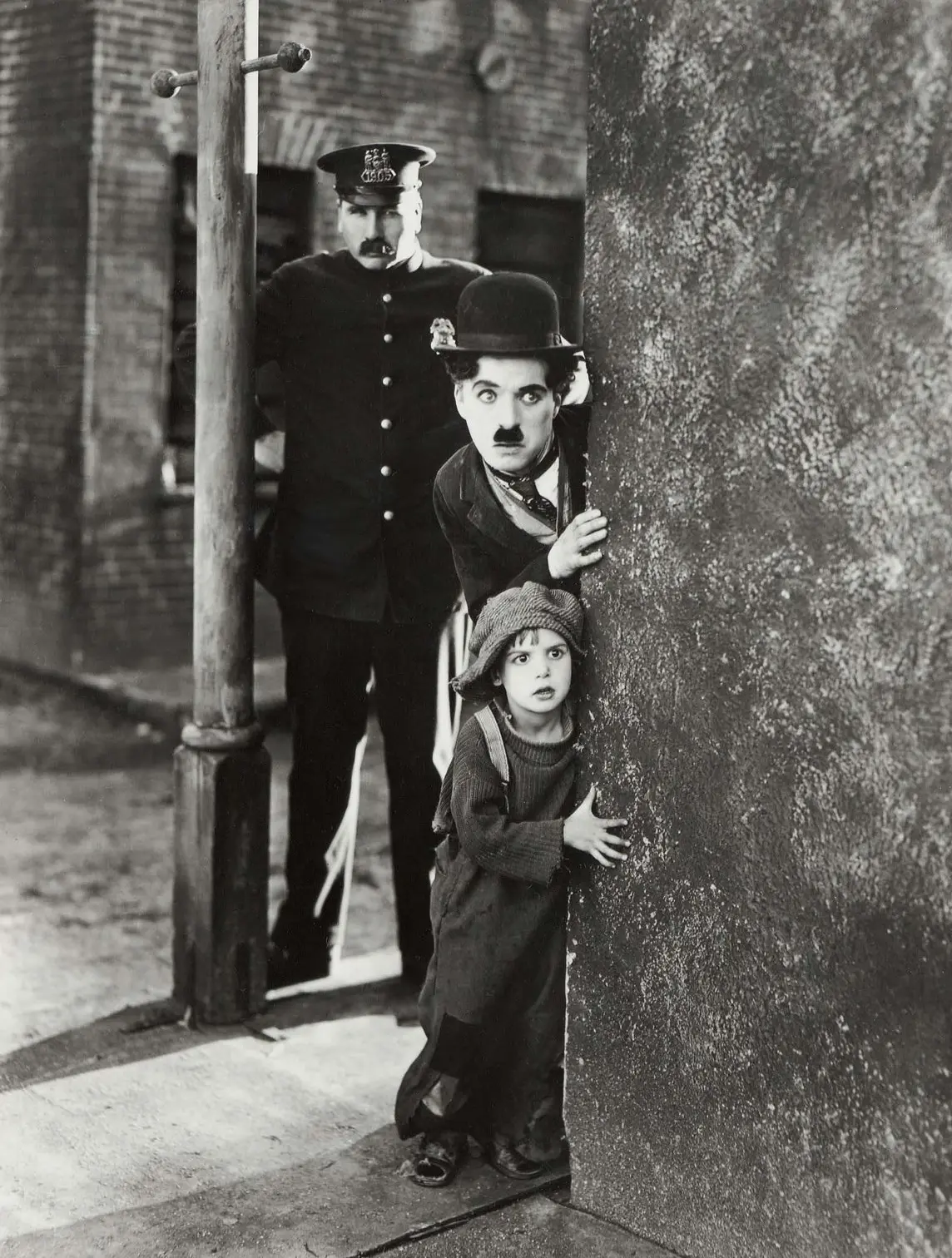 Charlie Chaplin e Jackie Coogan in Il monello (Annex)