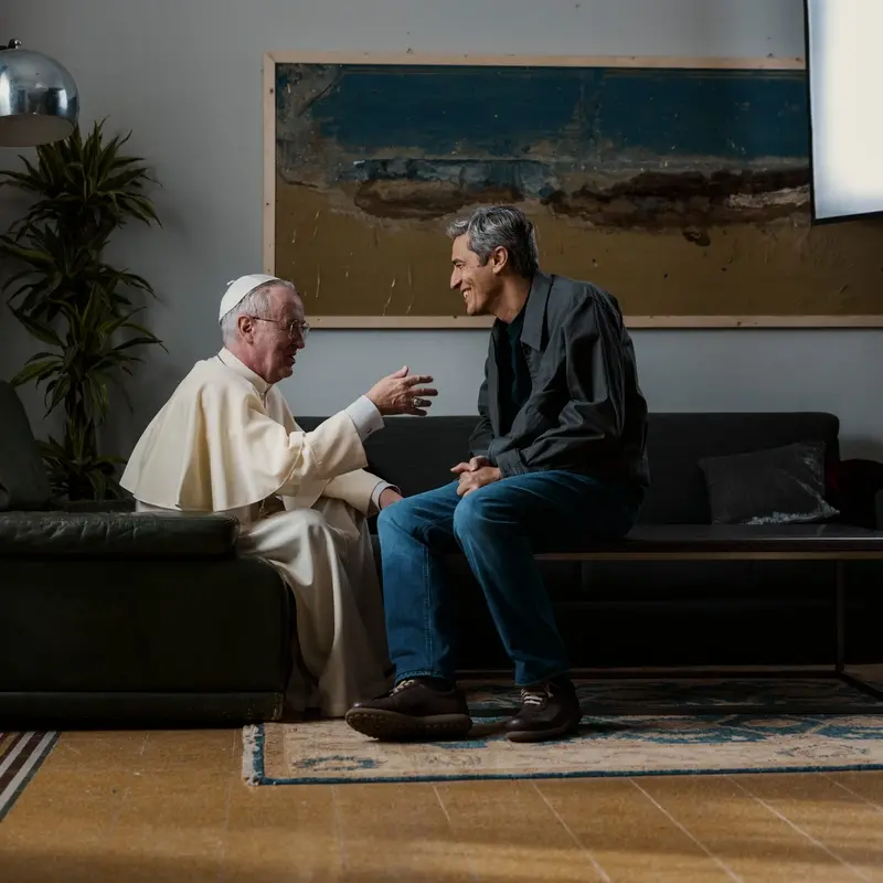 ...che Dio perdona a tutti, compreso Pif: “Invidio chi crede perché ha fede”