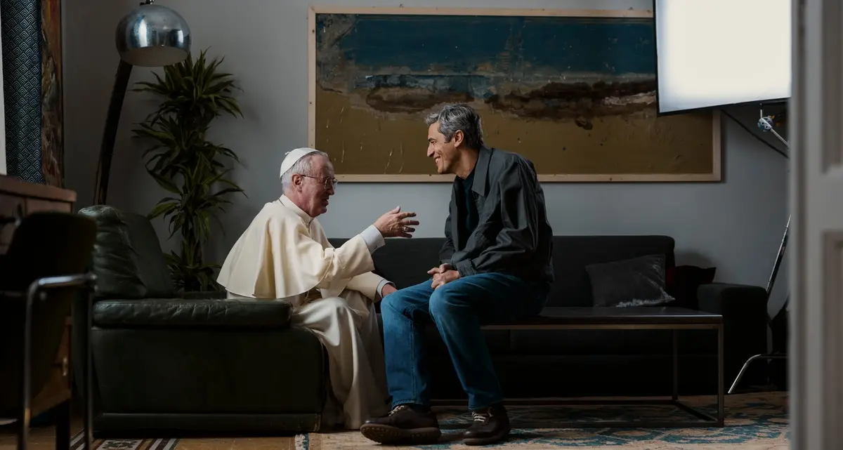 ...che Dio perdona a tutti, compreso Pif: “Invidio chi crede perché ha fede”