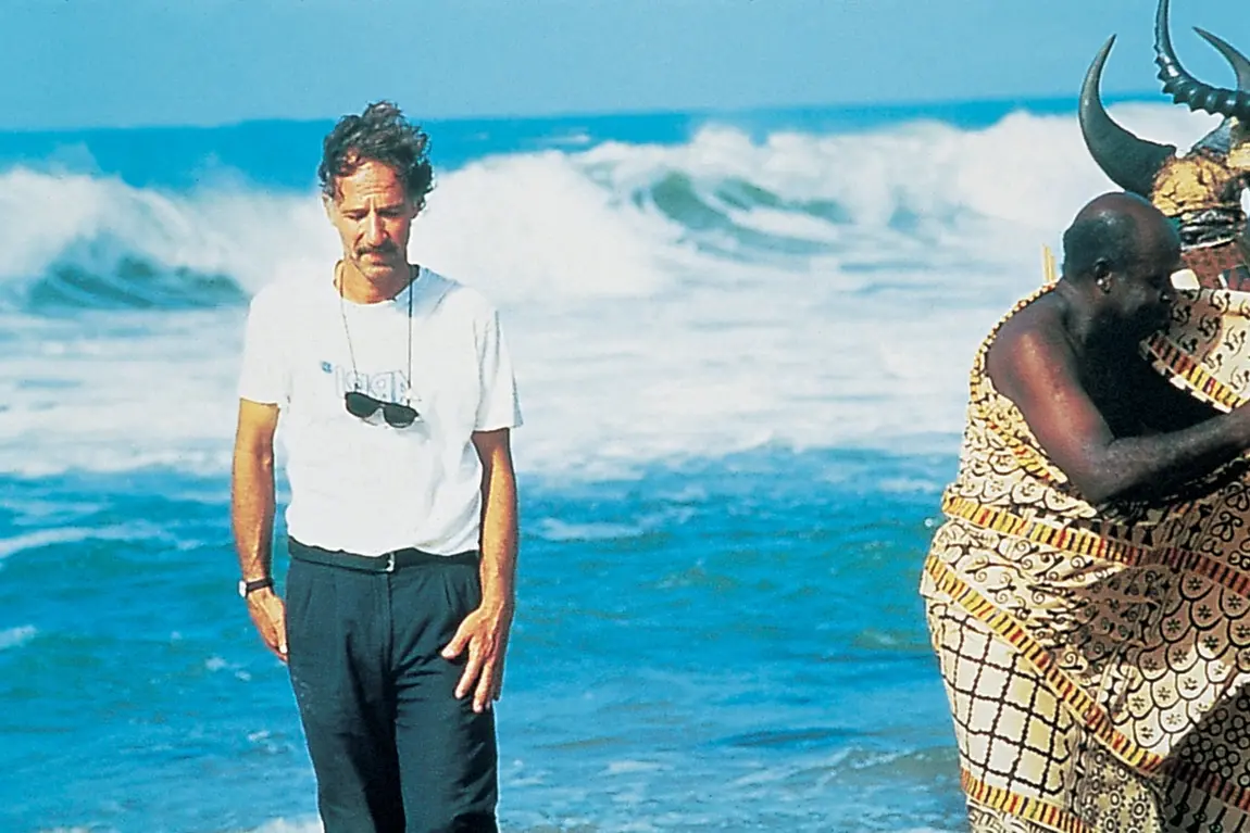 Werner Herzog sul set di Cobra verde (1987) - @Webphoto