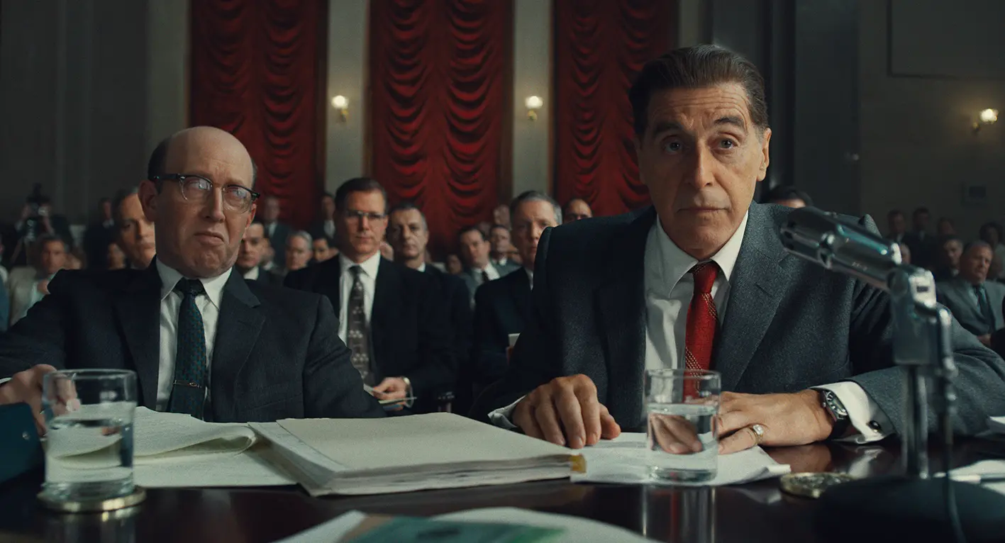 Al Pacino è Jimmy Hoffa in The Irishman