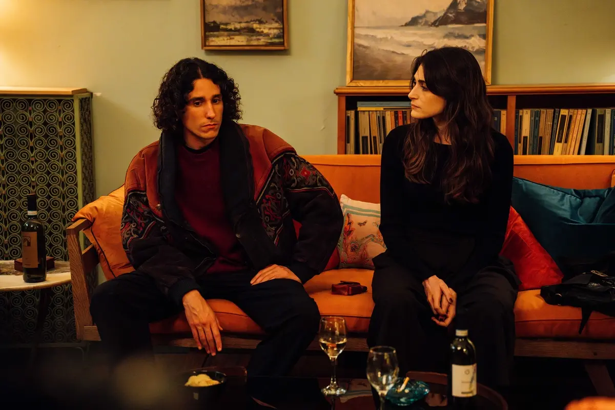 Andrea Carpenzano e Pilar Fogliati sul set di Breve storia d'amore