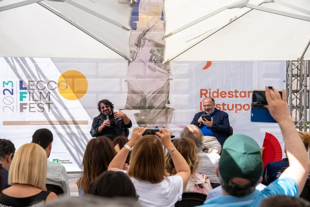 Lillo e Massimo Bernardini (foto di Monica Fagioli)