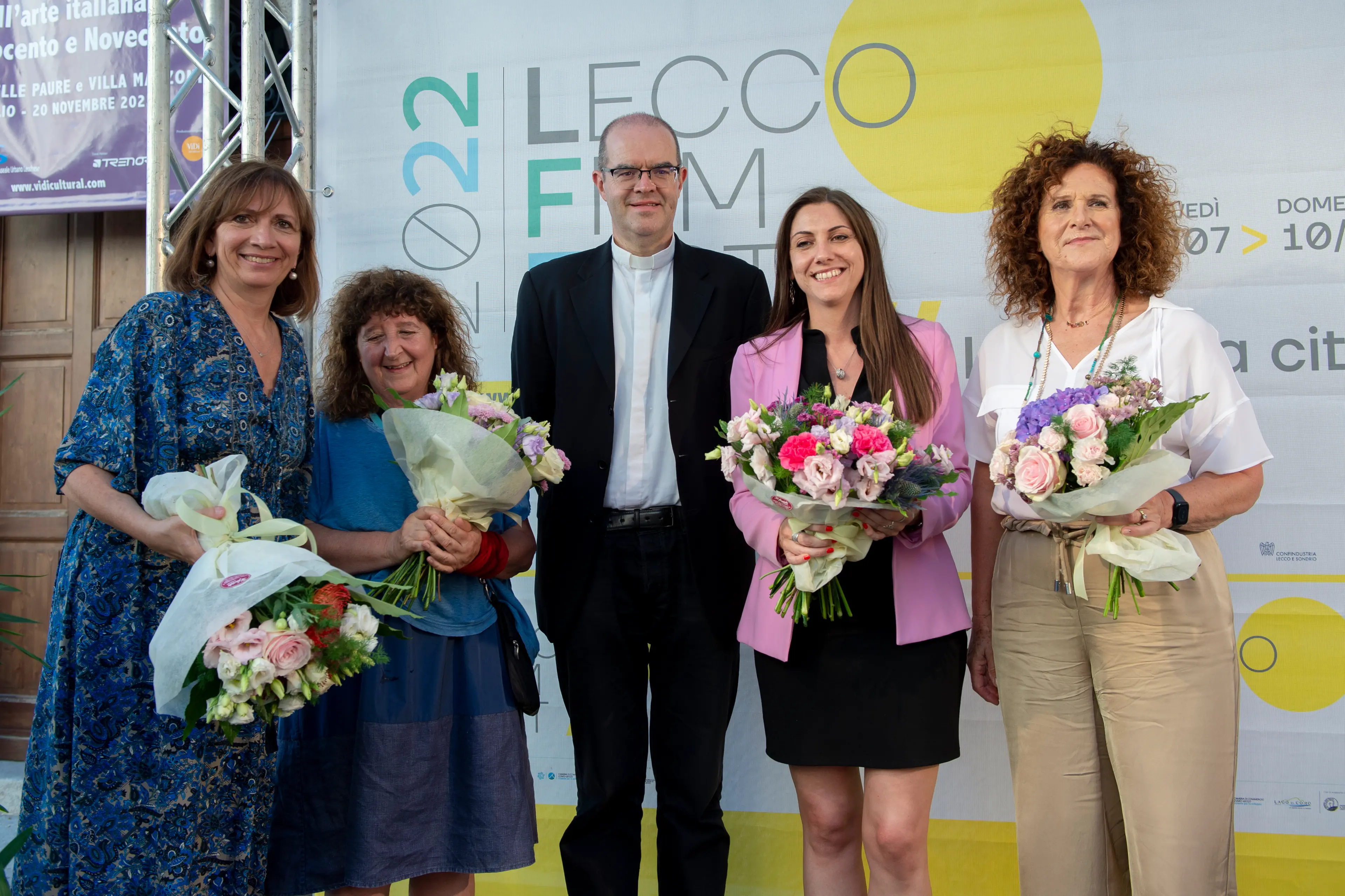 da sinistra Elisabetta Soglio, Donatella Palermo, Davide Milani, Anna Ascani, Concetta Pistoia (foto di Stefano Micozzi)