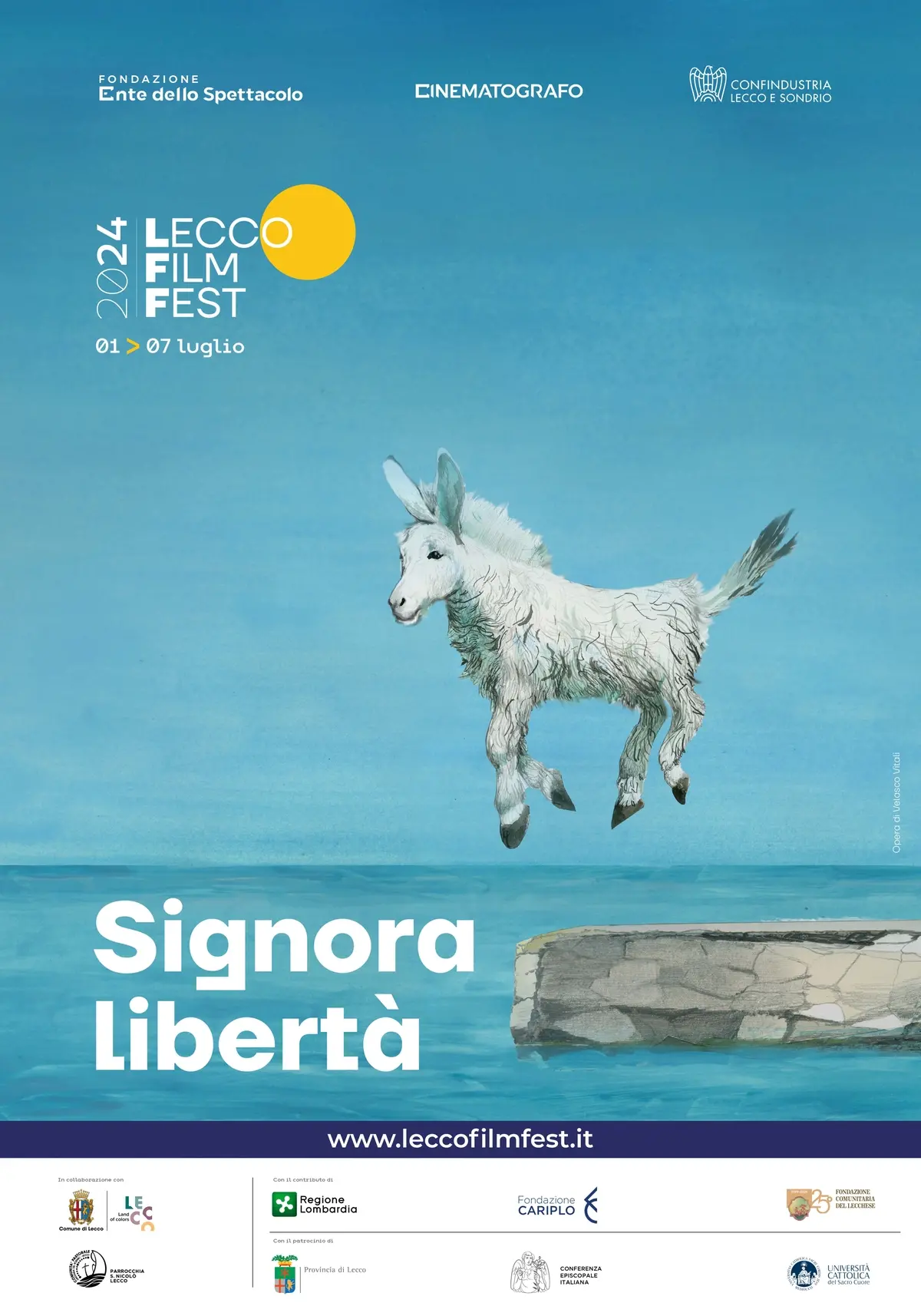 V Lecco Film Fest - Manifesto di Velasco Vitali