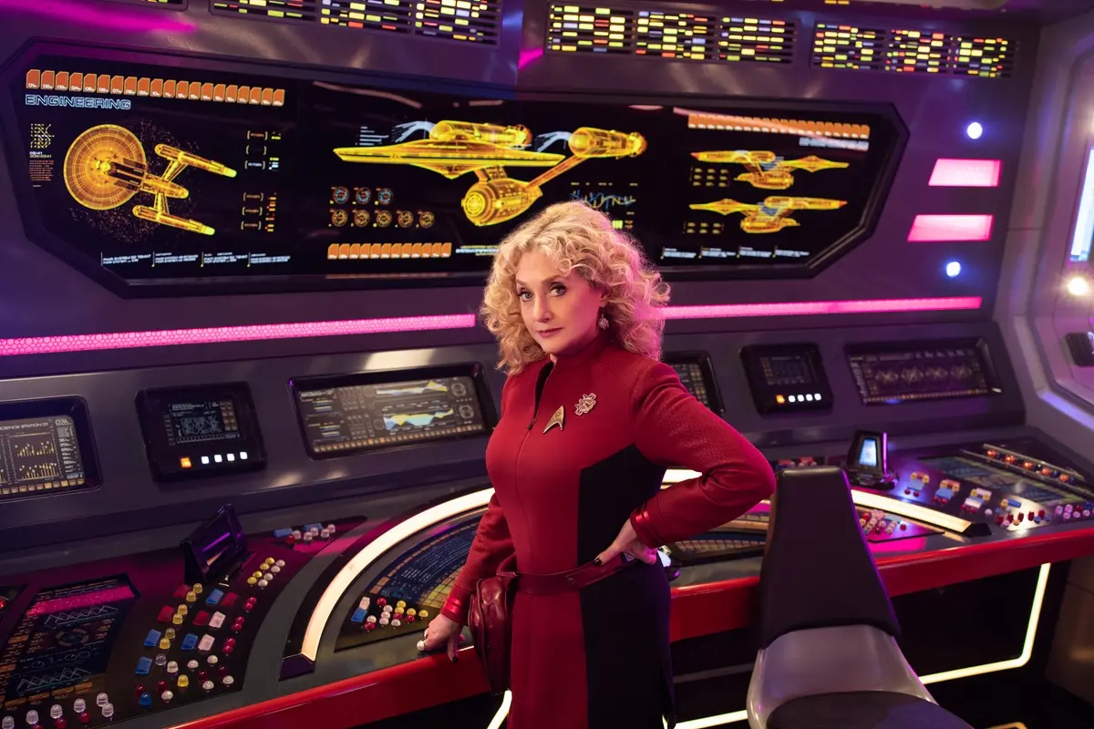 Carol Kane in Star Trek: Strange New Worlds. Photo Cr: Kharen Hill/Paramount+ TM & © 2022 CBS Studios Inc.