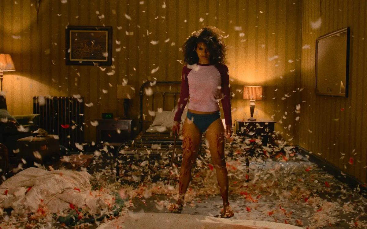 ZAZIE BEETZ as Asia in New Line Cinema/Nocturna’s “They Will Kill You,” a Warner Bros. Pictures release.