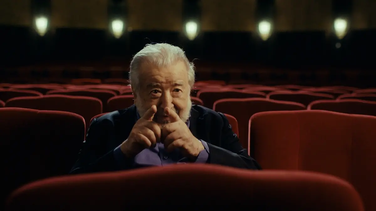 Pupi Avati sul set de L'incanto