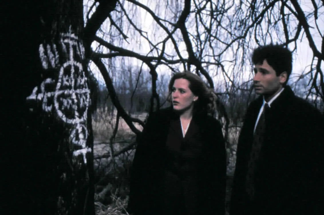 Gillian Anderson e David Duchovny in X-FILES \\u00A9 2017 Fox Broadcasting Co. Cr: Shane Harvey/FOX