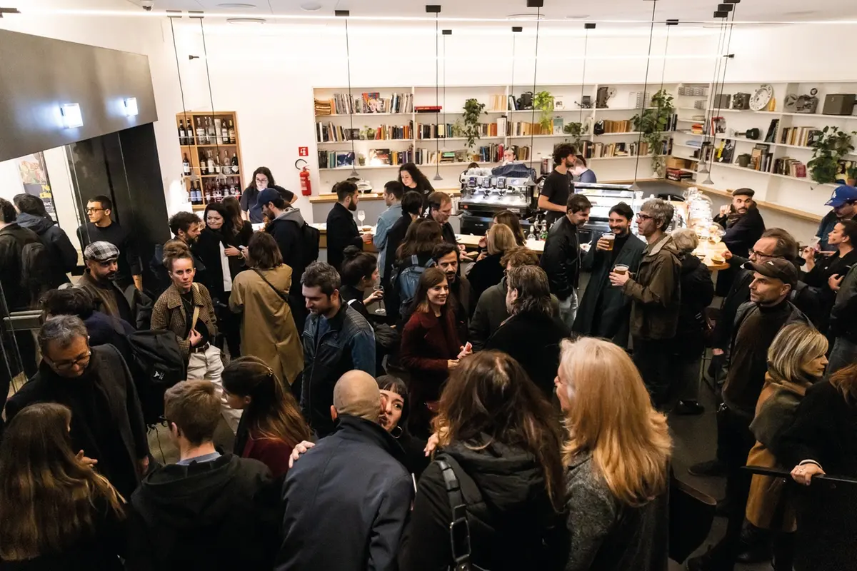 Il foyer del Cinema Troisi @Casellato