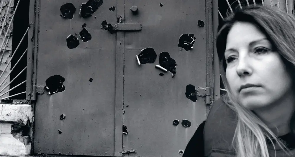 Guardando le donne, Victoria Amelina guarda la guerra