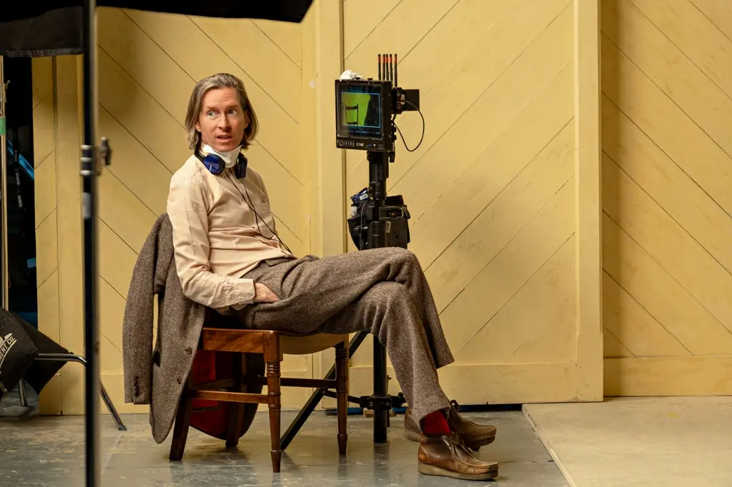 Wes Anderson - Photo credit Roger Do Minh @ Netflix 2023