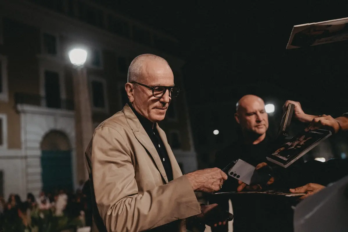 Daniel Day-Lewis alla premiere romana di Anemone (2025) - Foto Giulia Parmigiani