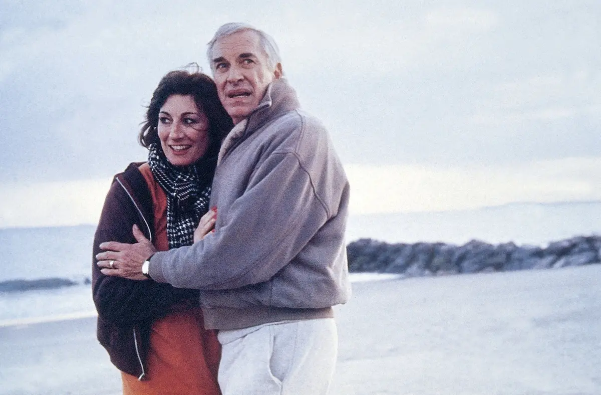 Anjelica Huston, Martin Landau in Crimini e misfatti (1989), @Webphoto