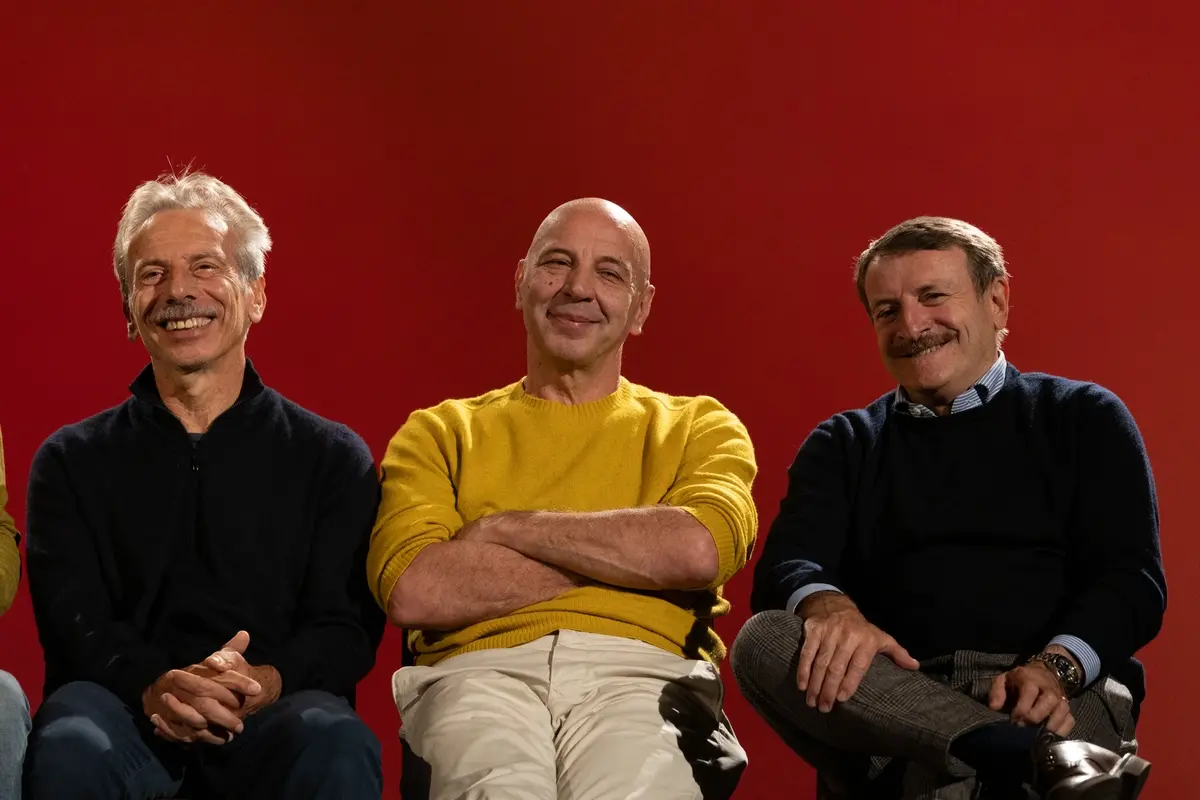 Giovanni Storti, Aldo Baglio, Giacomo Poretti in Attitudini: nessuna