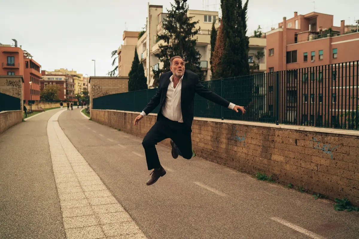 Valerio Mastandrea in Nonostante - foto di Matteo Graia