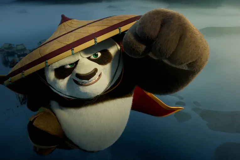 Po (Jack Black) in DreamWorks Animation\\u2019s Kung Fu Panda 4, directed by Mike Mitchell.