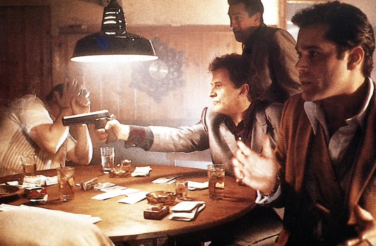 Joe Pesci, Robert De Niro, Ray Liotta in Quei bravi ragazzi (1990) - @Webphoto