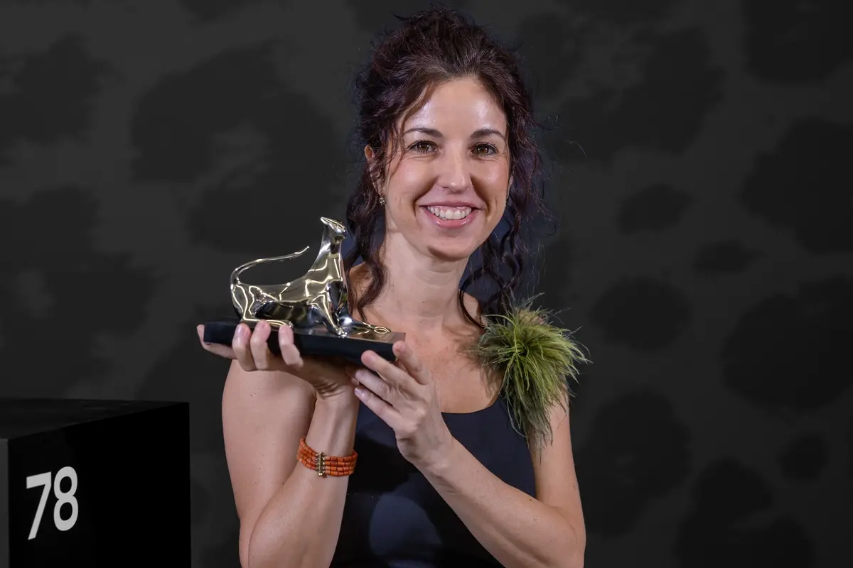 Margherita Spampinato at a Photo Call at the 78th Locarno Film Festival in 2025. , QueJayTee