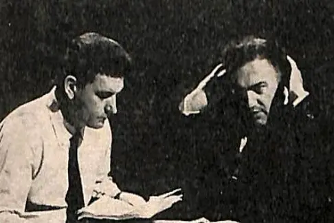 Sergio Zavoli e Federico Fellini