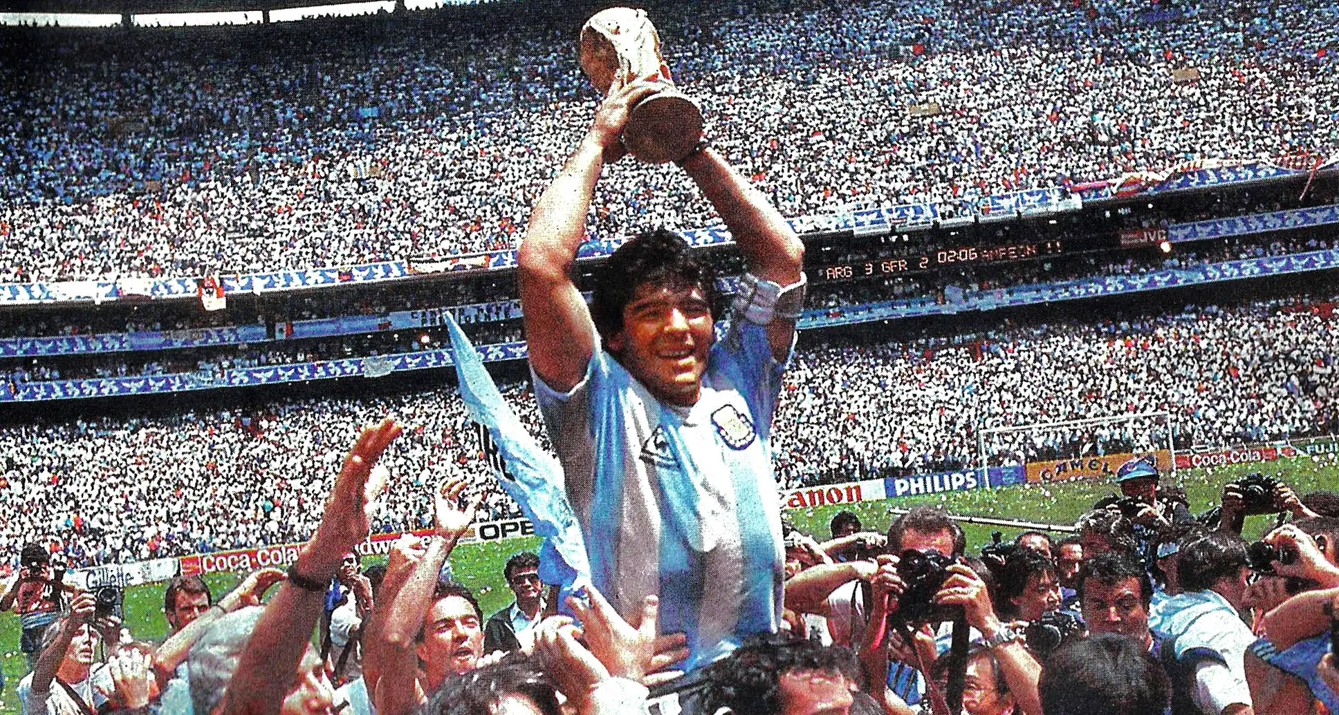 Addio a Maradona