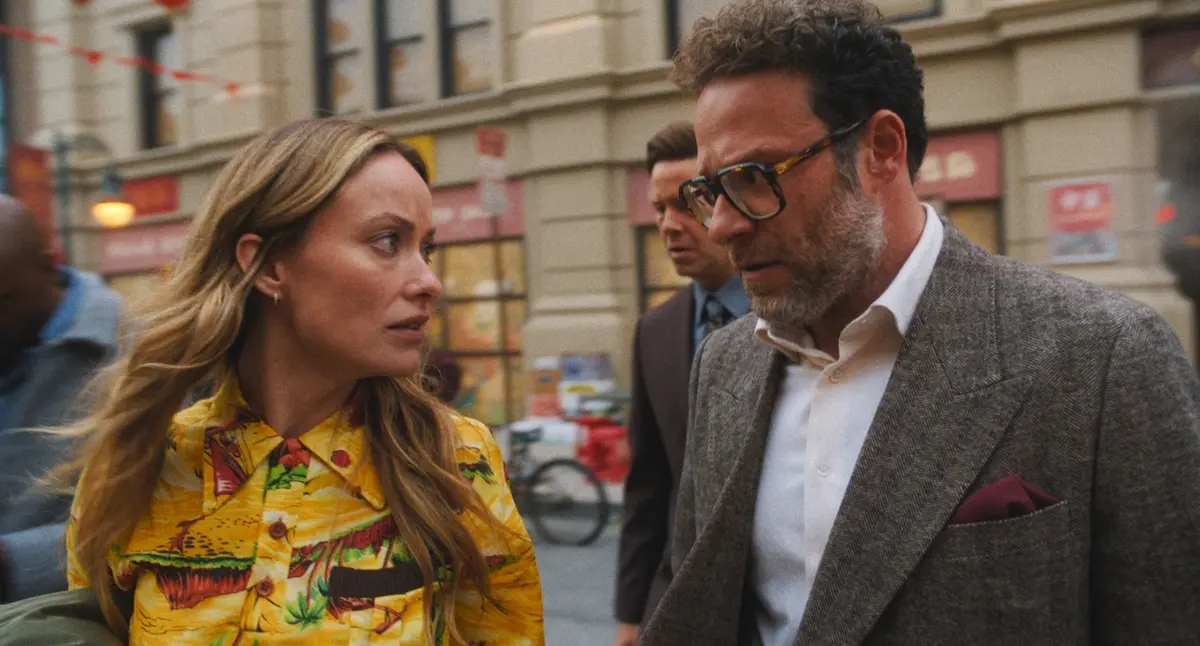 Olivia Wilde e Seth Rogen in The Studio - Courtesy of Apple