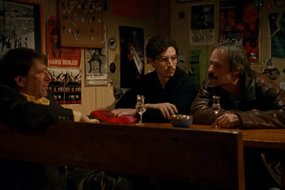 Le citta\\u0300 di pianura Pierpaolo Capovilla, Filippo Scotti e Sergio Romano \\u00A9 2025 Vivo film, Maze Pictures