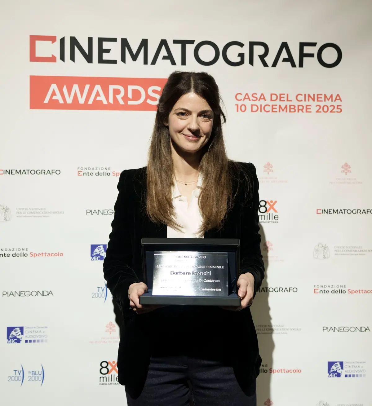Barbara Ronchi, premio Migliore Interpretazione Femminile per Elisa di Leonardo Di Costanzo