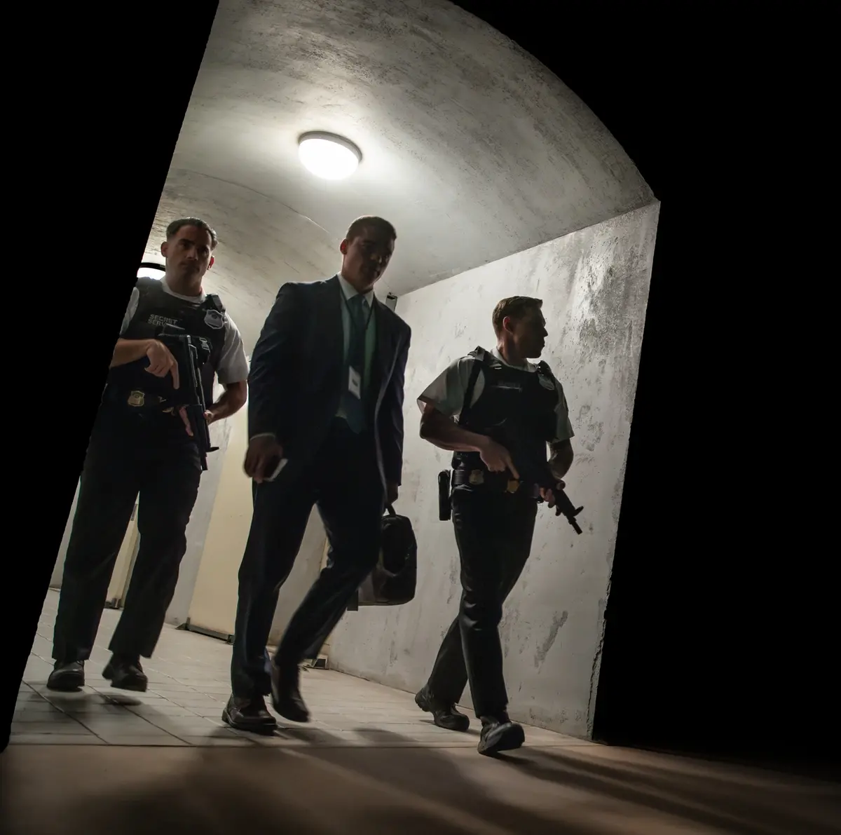 A House of Dynamite. (Featured) Gabriel Basso as Jake Baerington in A House of Dynamite. Cr. Eros Hoagland/Netflix © 2025.