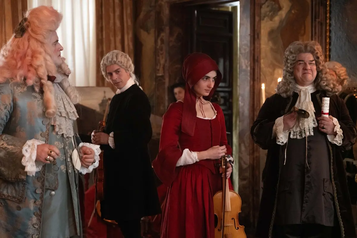 Miko Jarry, Michele Riondino, Tecla Insolia e Andrea Pennacchi in Primavera