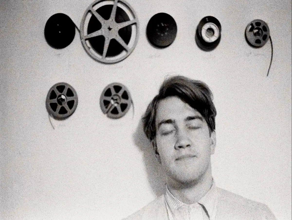 David Lynch in una foto da giovane. @Webphoto