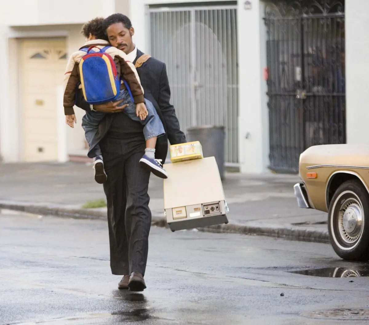 Will Smith e Jaden Smith in La ricerca della felicità © MEDUSA (Webphoto)