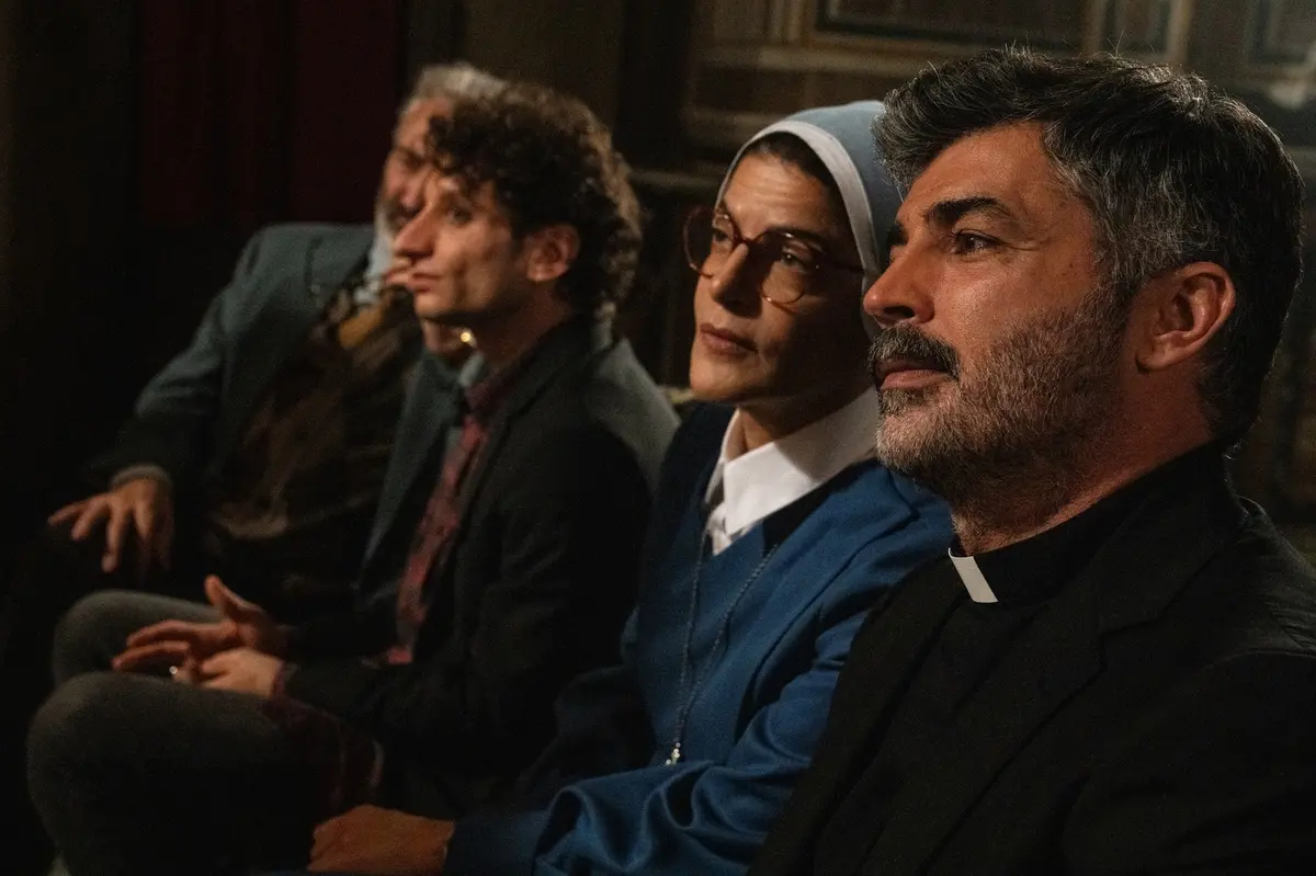 Tony Laudadio, Bianca Nappi, Vincenzo Nemolato e Carmine Recano in Noi del Rione Sanità