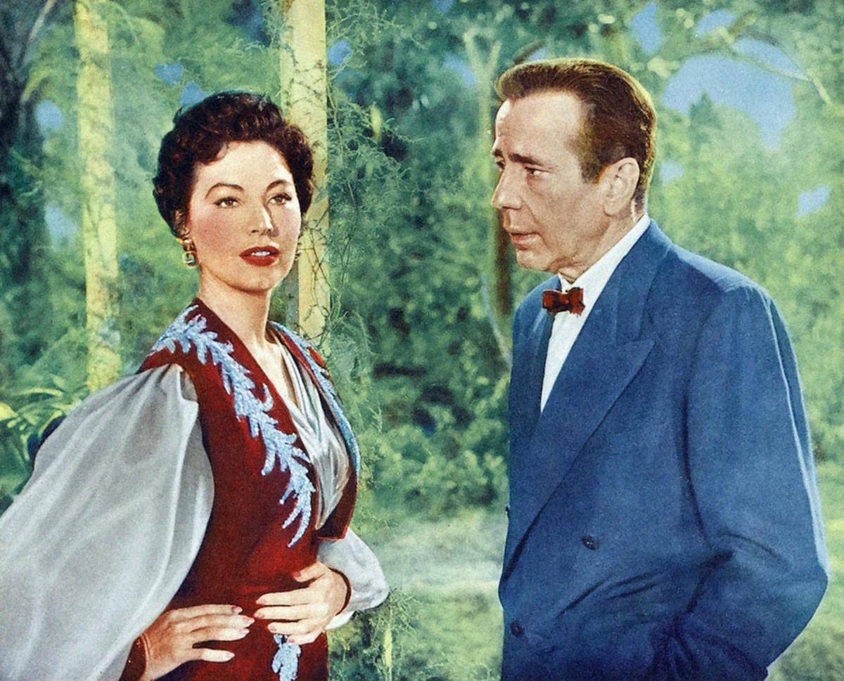 Ava Gardner e Humprey Bogart in La contessa scalza (Webphoto)