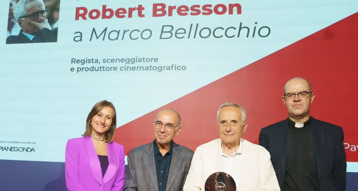 Marco Bellocchio riceve il Premio Robert Bresson