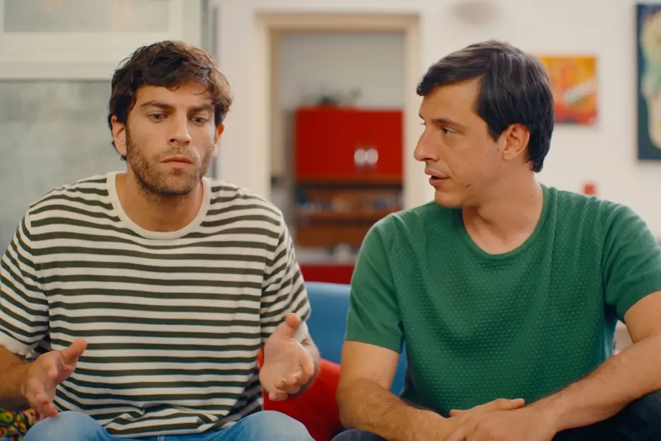 Filippo Contri e Filippo Tirabassi in Amici per caso