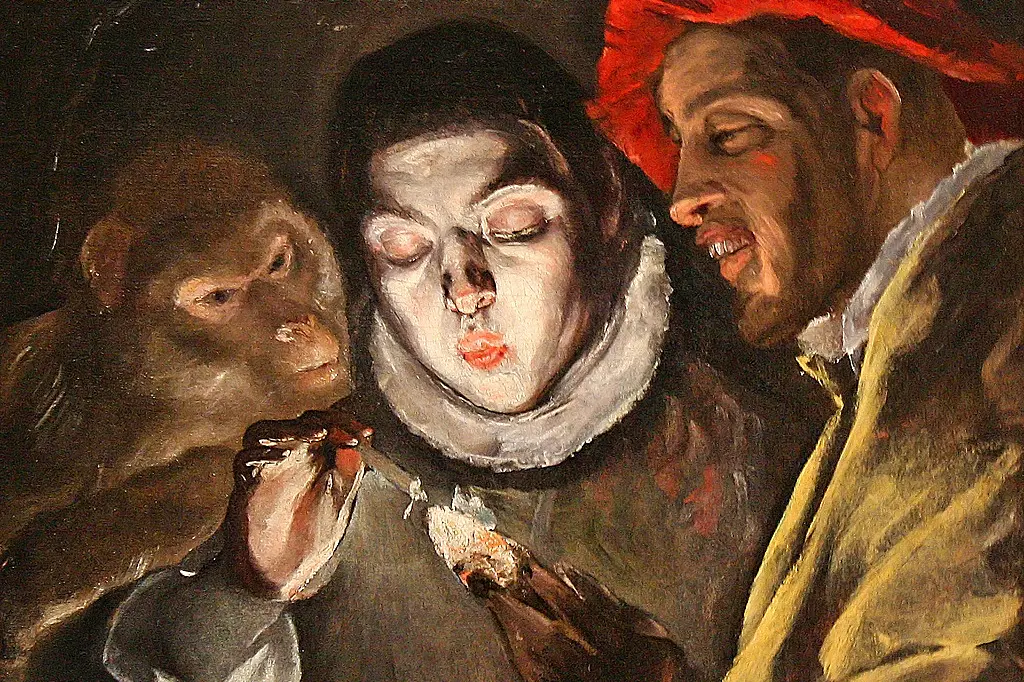 El Greco - La F\\u00E1bula (Olio su Tela, 1580) , Creazilla