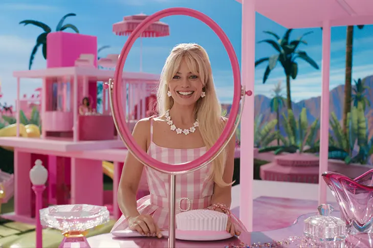 Margot Robbie in Barbie, \\u00A9 2022 Warner Bros. Entertainment Inc.