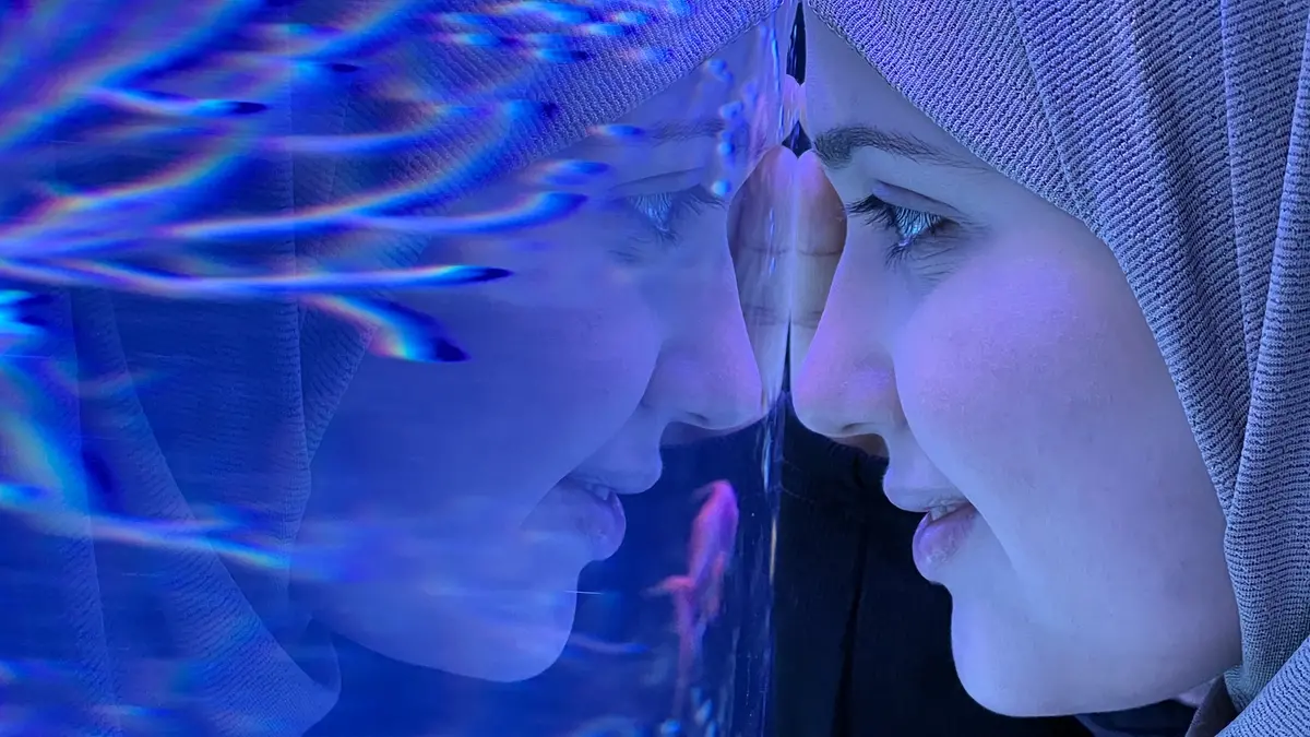 Isra'a Kassas appears in One In A Million by Itab Azzam and Jack MacInnes, an official selection of the 2026 Sundance Film Festival. Courtesy of Sundance Institute | photo by Jack MacInnes