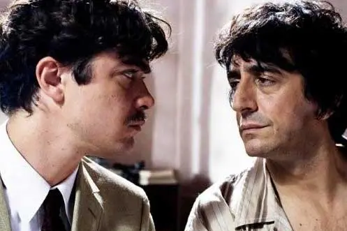 Riccardo Scamarcio e Sergio Rubini: <i>L\\'uomo nero</i>