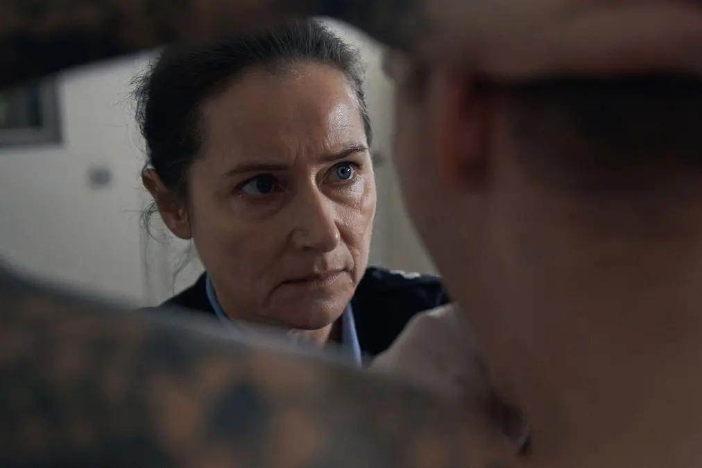 Sidse Babett Knudsen in Vogter (Sons) di Gustav M\\u00F6ller , Nikolaj Moeller