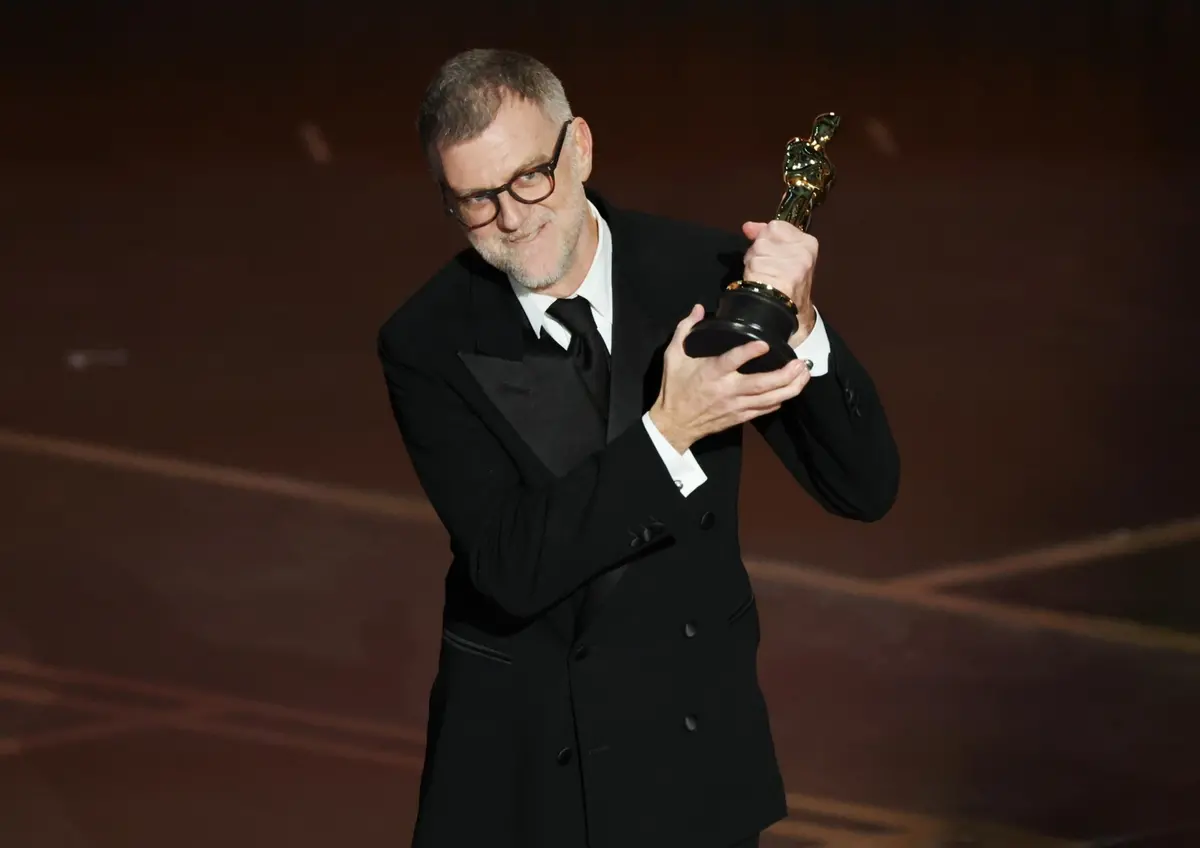 epa12824280 Paul Thomas Anderson receives the Oscar for Best Directing for \\\"One Battle After Another\\\" during the 98th annual Academy Awards ceremony at the Dolby Theatre in Los Angeles, California, USA, 15 March 2026. EPA/CHRIS TORRES