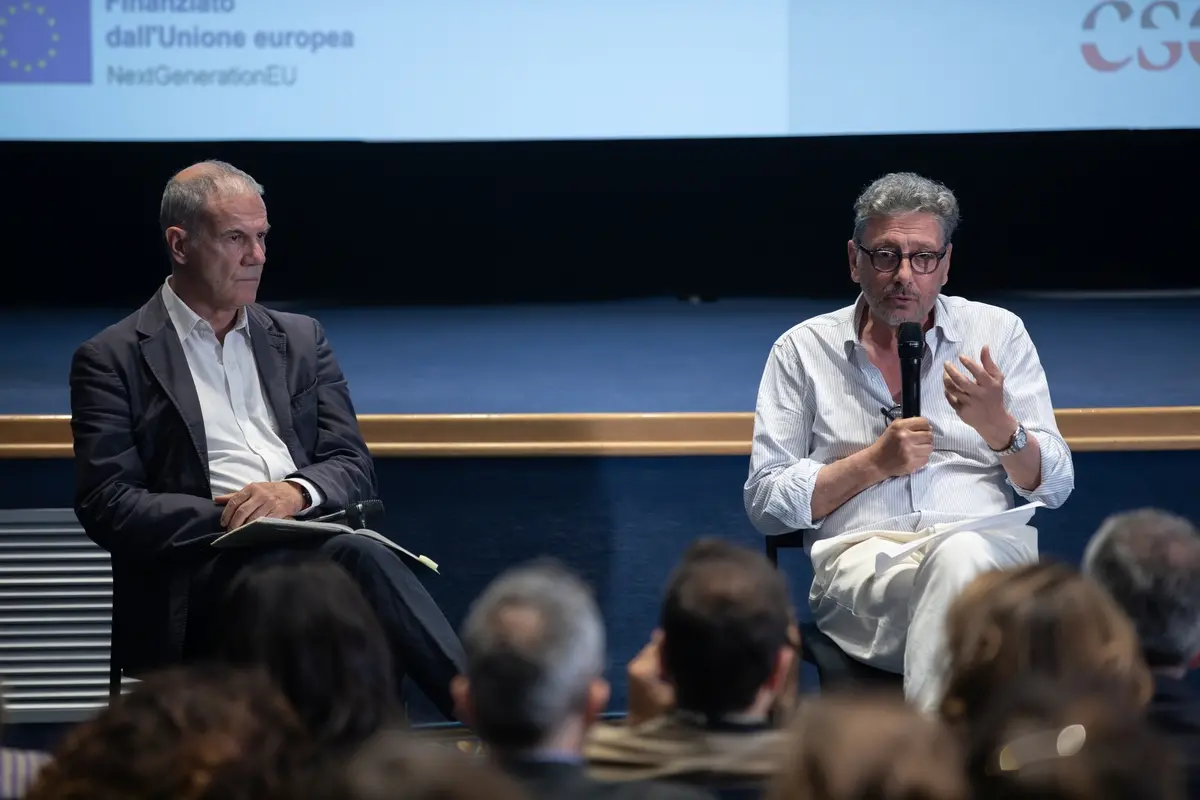 Edoardo Albinati e Sergio Castellitto @MORRACLICK